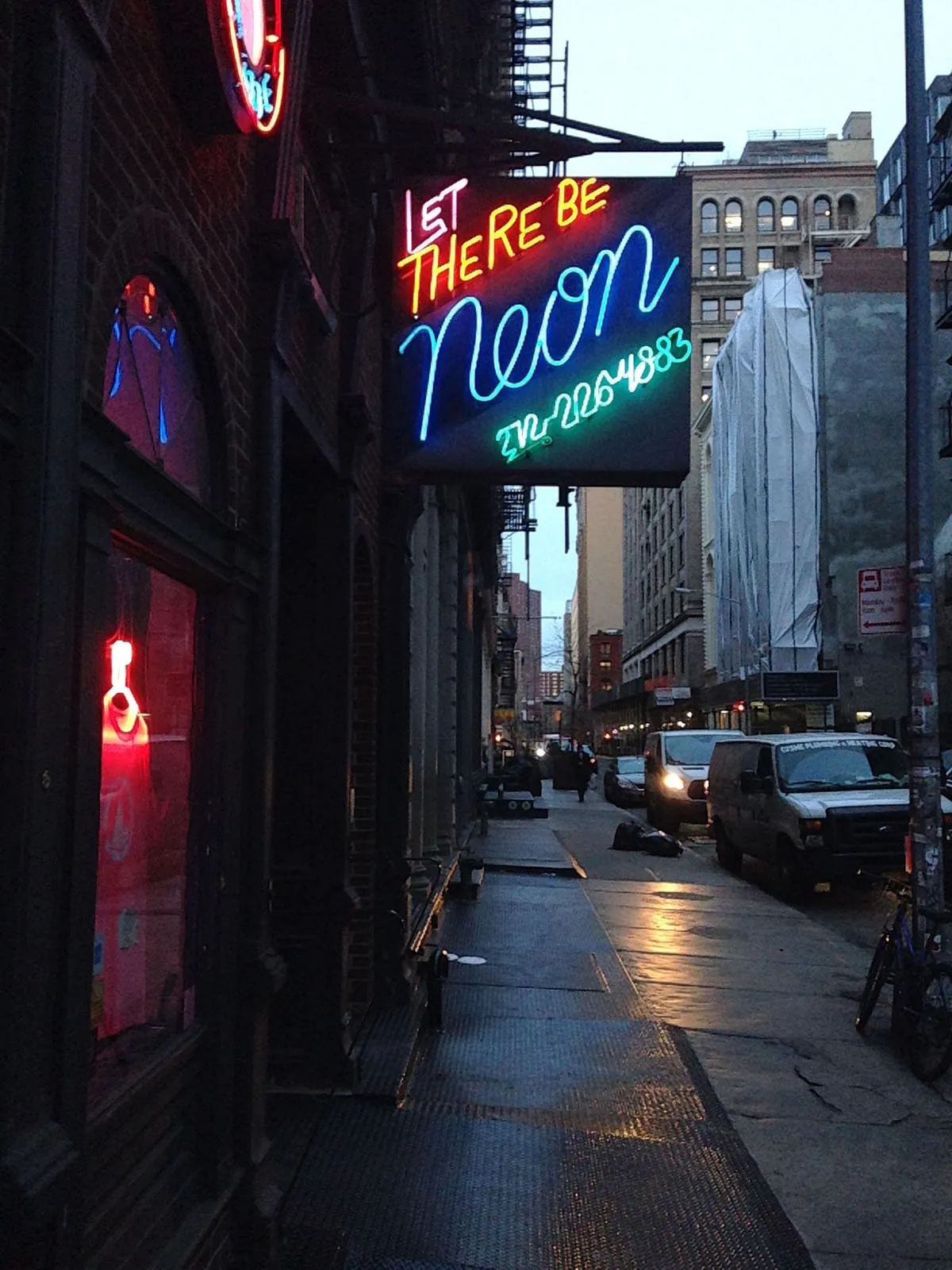 Let there be neon.